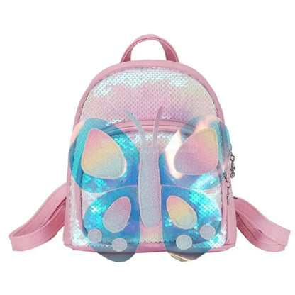 Mini Butterfly Backpack - Pink