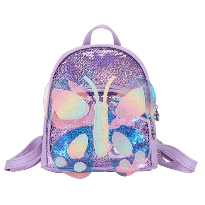 Mini Butterfly Backpack - Purple