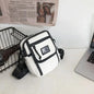 Mini Messenger Bag - White