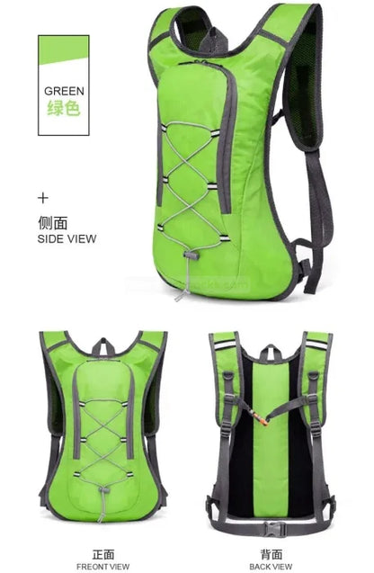 Minimalist Running Backpack - Green