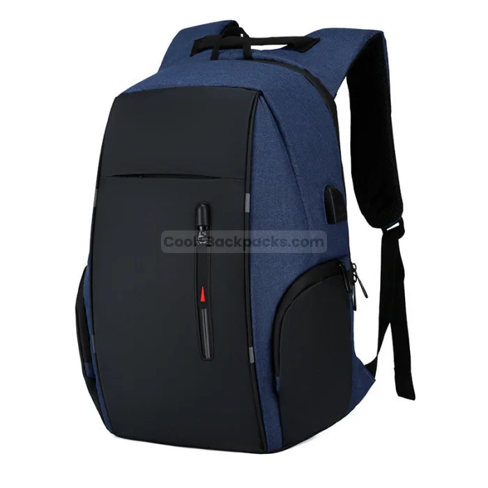 Modern Anti Theft Backpack - Blue