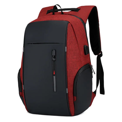 Modern Anti Theft Backpack - Red