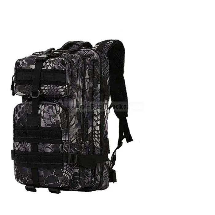 MOLLE Hiking Backpack - Python black