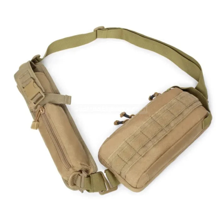 Molle Sling Backpack - Brown