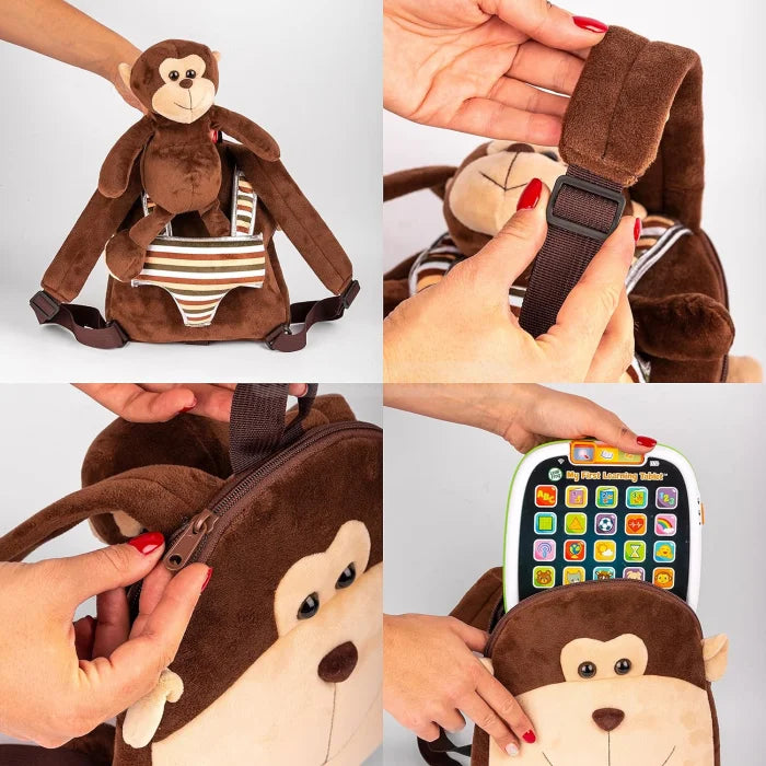 Monkey Backpack with Tail