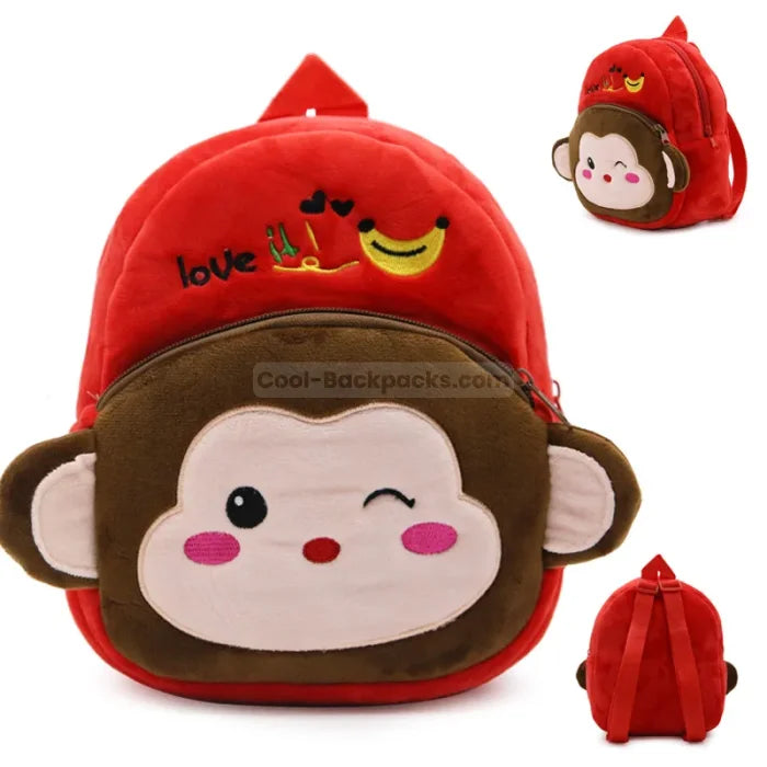 Monkey Logo Backpack