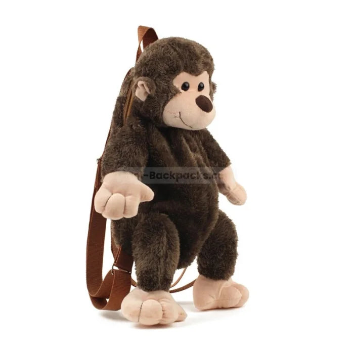 Monkey Plush Backpack - 38Cm