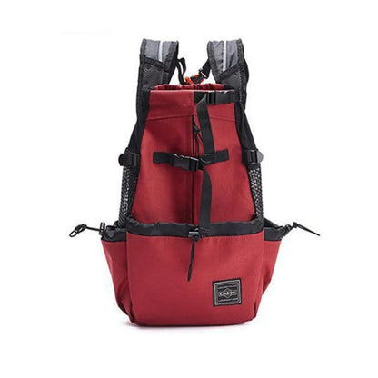 Motorcycle Dog Backpack - Red / S(1-4kgs)