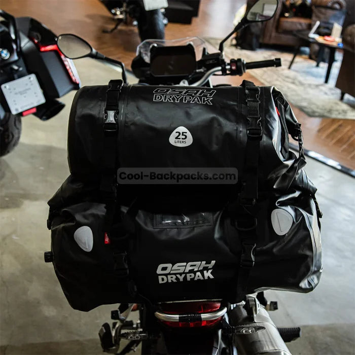 Motorcycle Duffel Bag - Black