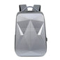 Motorcycle Laptop Backpack - Gray