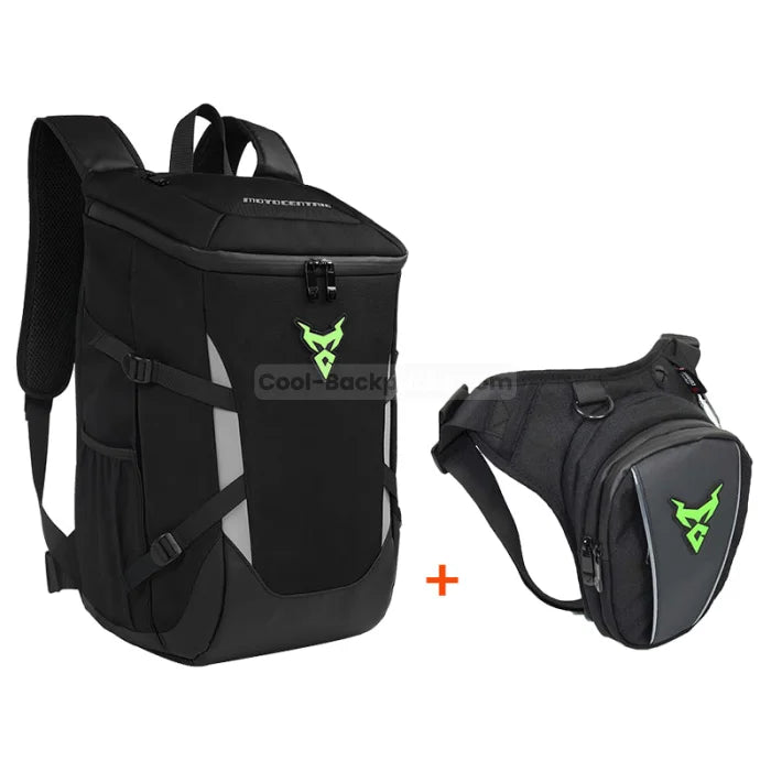 Motorcycle Riding Backpack - Green