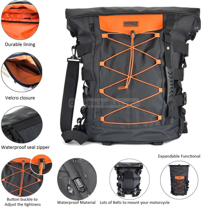 Motorcycle Travel Backpack