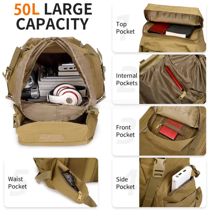 Multicam Large Rucksack