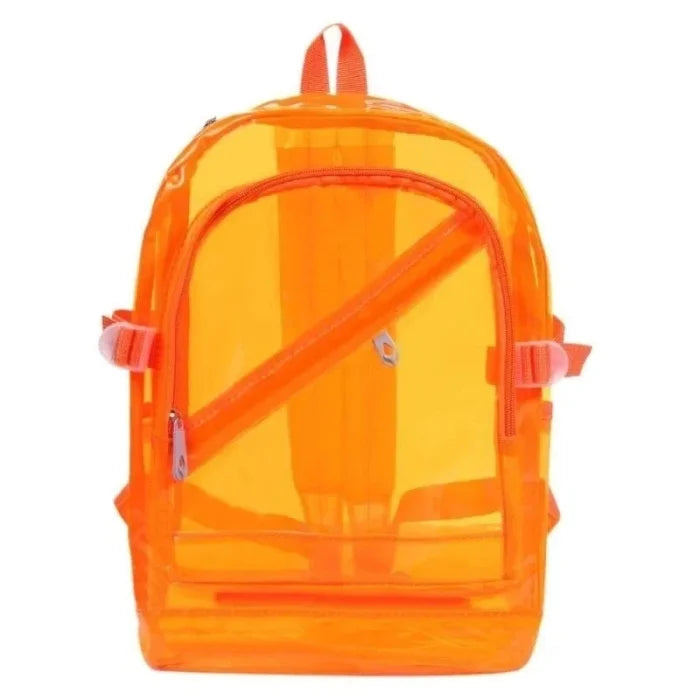 Neon Color Backpack - Orange