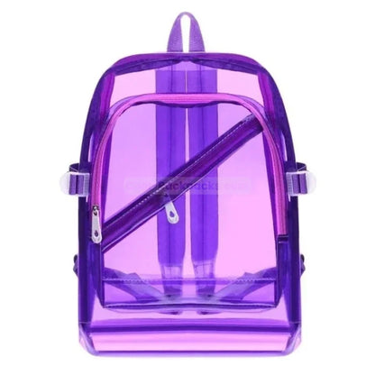 Neon Color Backpack - Purple