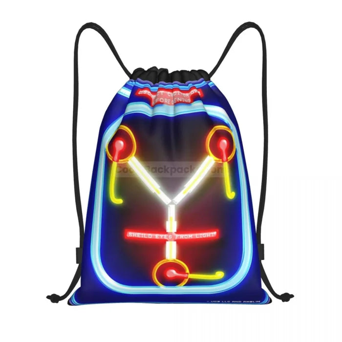 Neon Drawstring Backpack