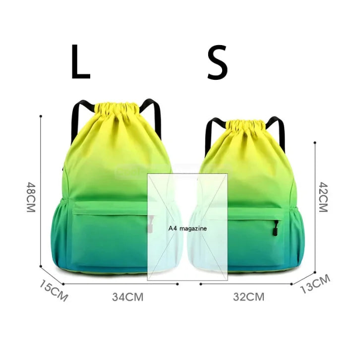 Neon Green Backpack