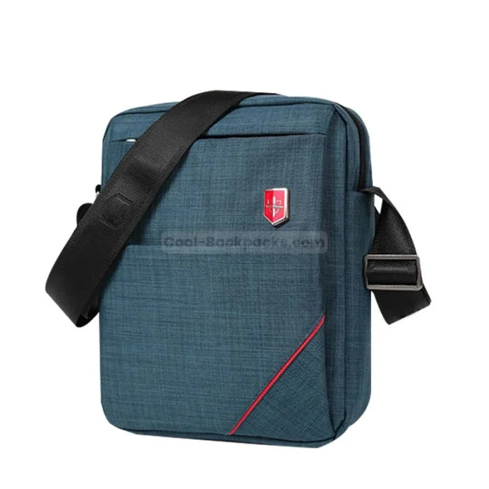 New York Messenger Bag - Blue