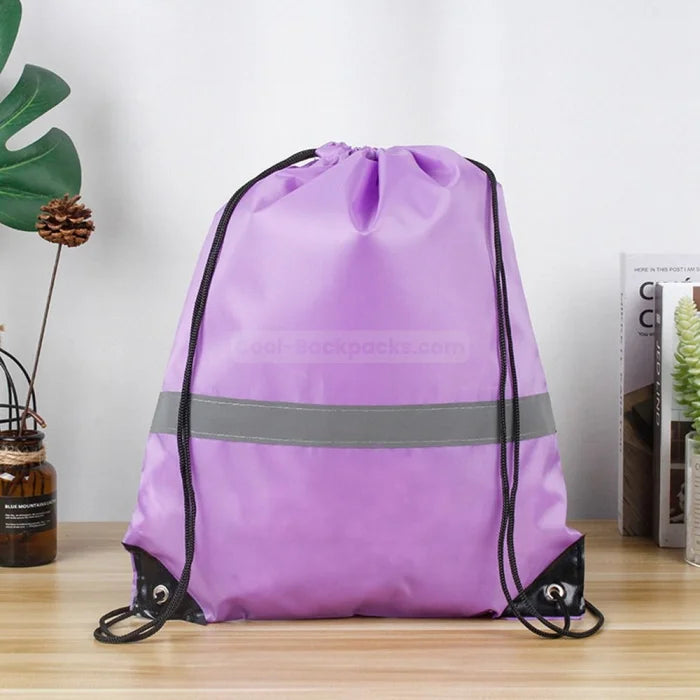 Nylon Drawstring Backpack