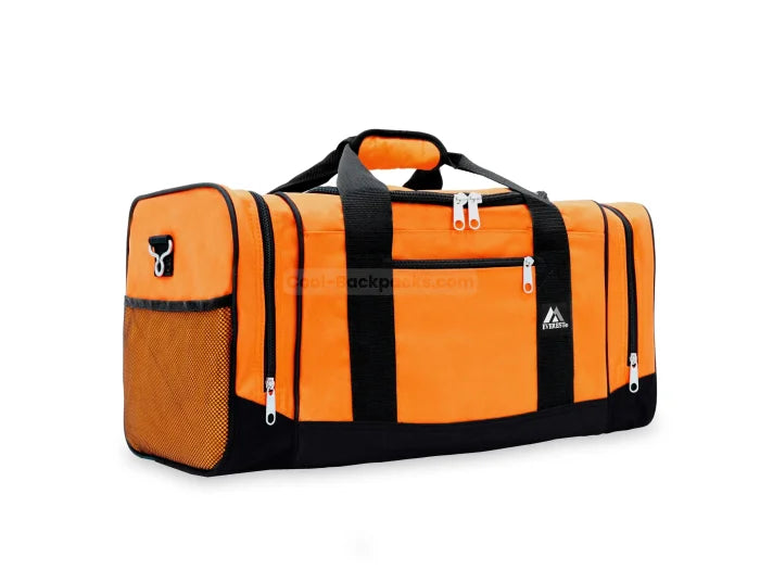 Orange Duffel Bag - Orange