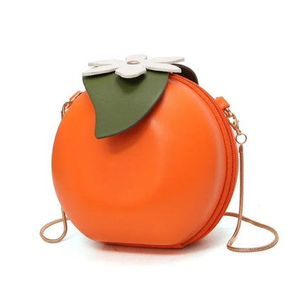 Orange Messenger Bag