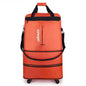 Orange Rolling Backpack