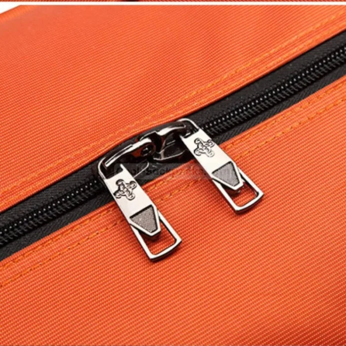 Orange Rolling Backpack