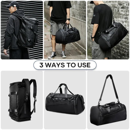 Organized Gym Backpack - Black