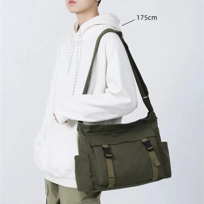 Oversized Messenger Bag