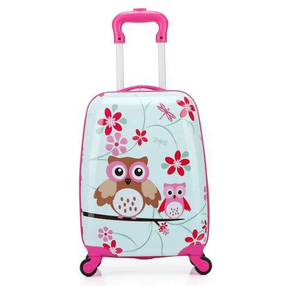 Owl Rolling Backpack - 18 inch