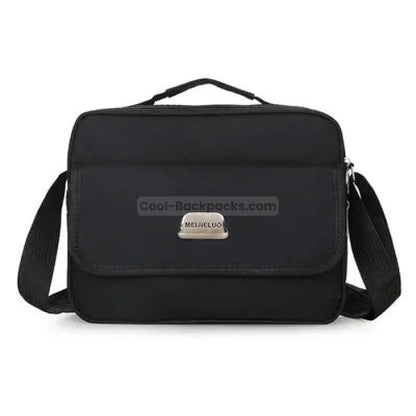 Packable Messenger Bag - Black / S