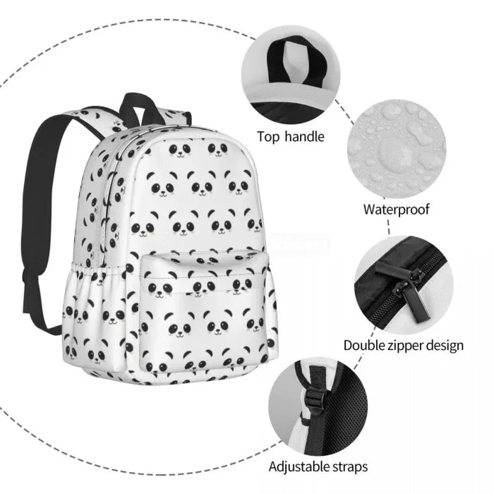 Panda Bear Backpack - 20 inches