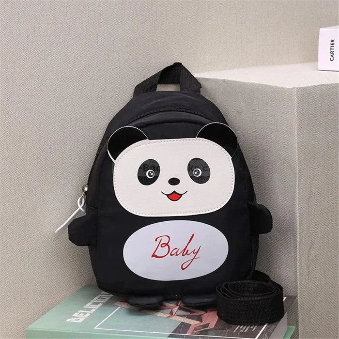 Panda Mini Backpack - black