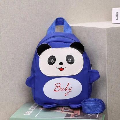 Panda Mini Backpack - blue