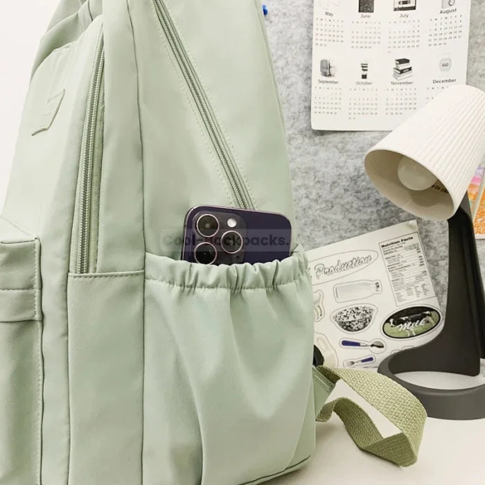 Pastel Green Backpack