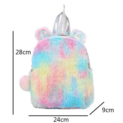 Pastel Rainbow Unicorn Backpack