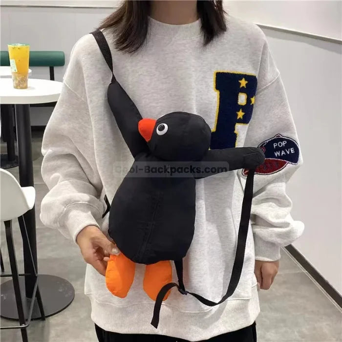 Penguin Plush Backpack