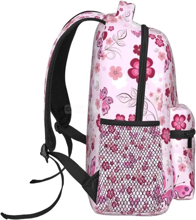 Pink Butterfly Backpack - Color 1