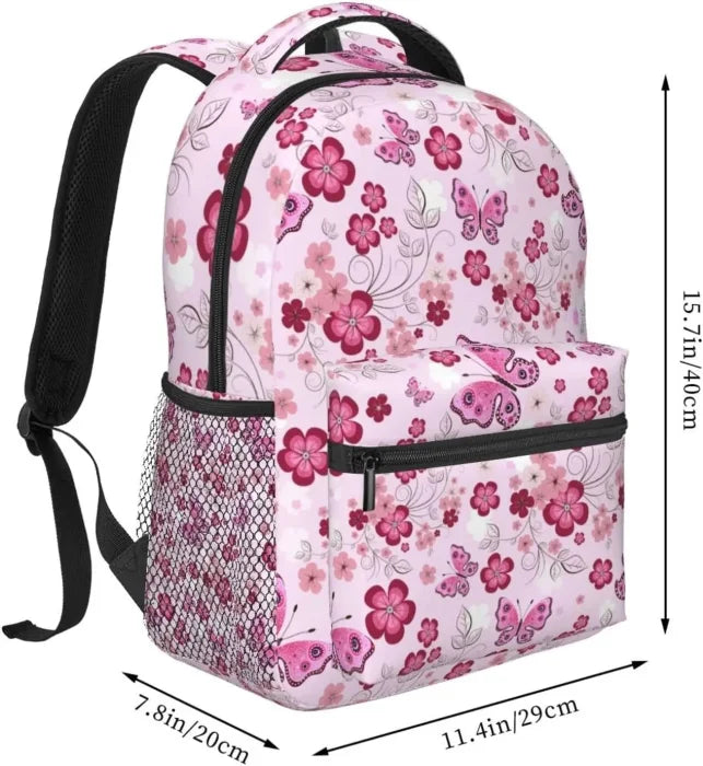 Pink Butterfly Backpack - Color 1