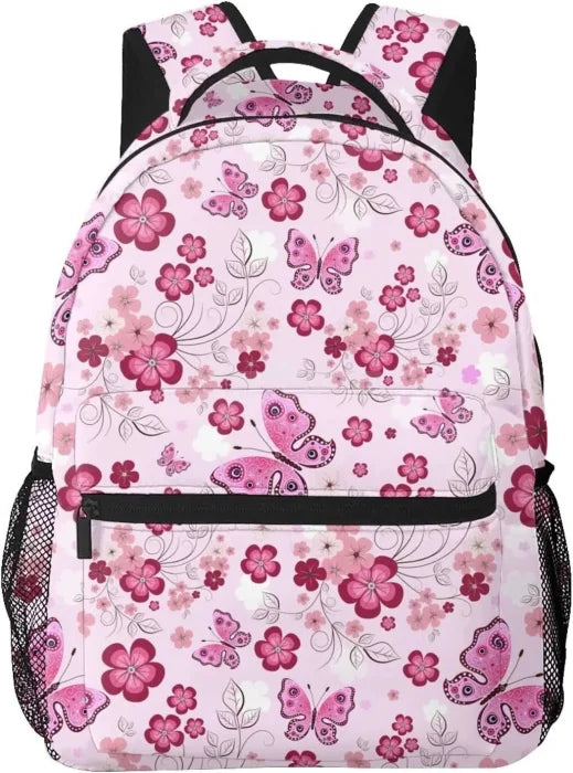 Pink Butterfly Backpack - Color 1