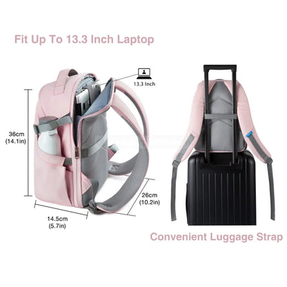 Pink Camera Backpack - Pink