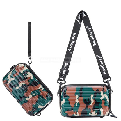 Pink Camo Messenger Bag - Green