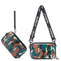 Pink Camo Messenger Bag - Green