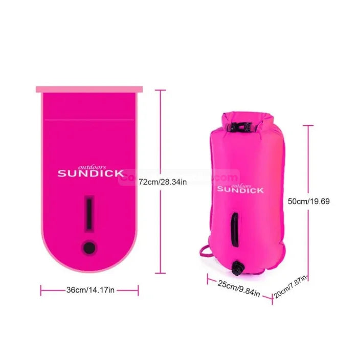 Pink Dry Bag