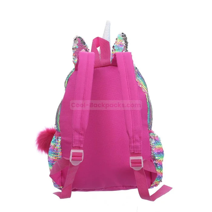 Pink Sparkly Unicorn Backpack