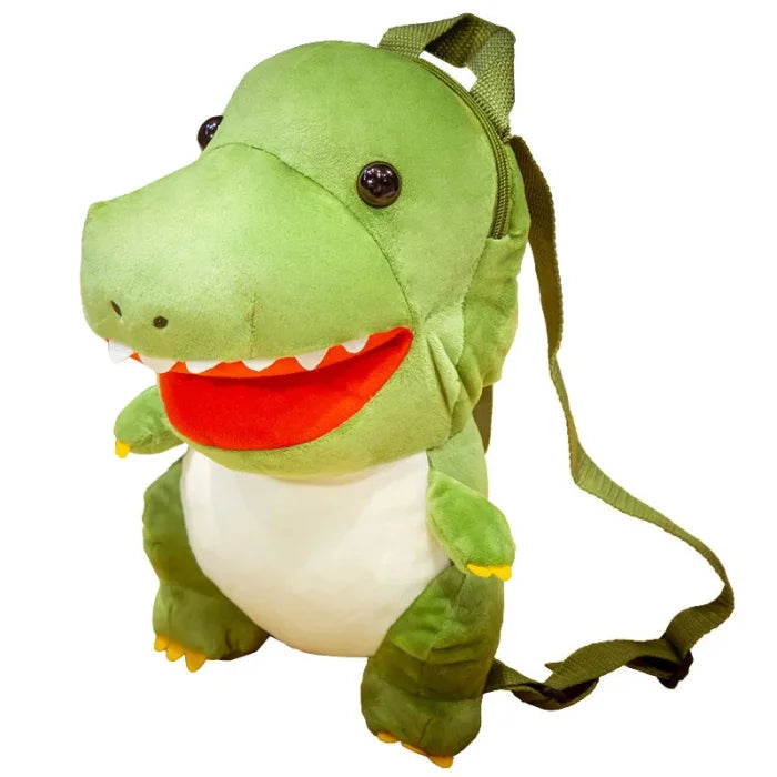 Plush Dinosaur Backpack