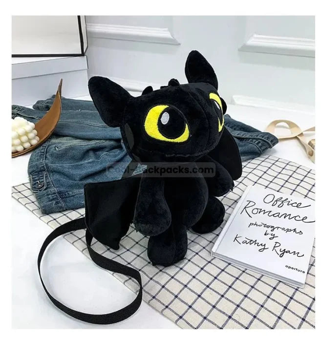 Plush Dragon Backpack