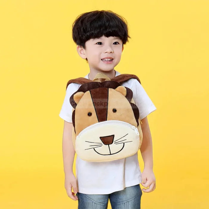 Plush Lion Backpack