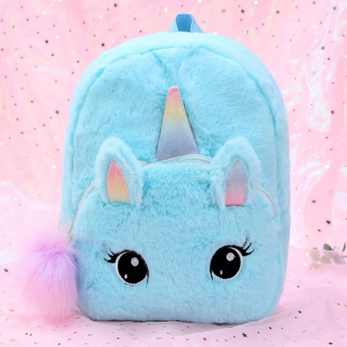 Plush Unicorn Backpack