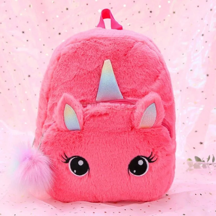 Plush Unicorn Backpack